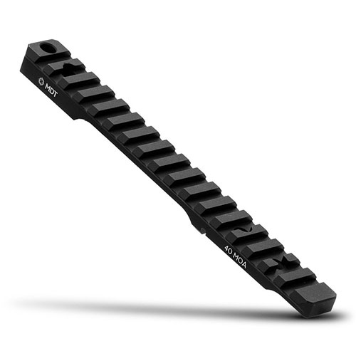 HD Picatinny Rail Blank 7075 Aluminum Black Anodized