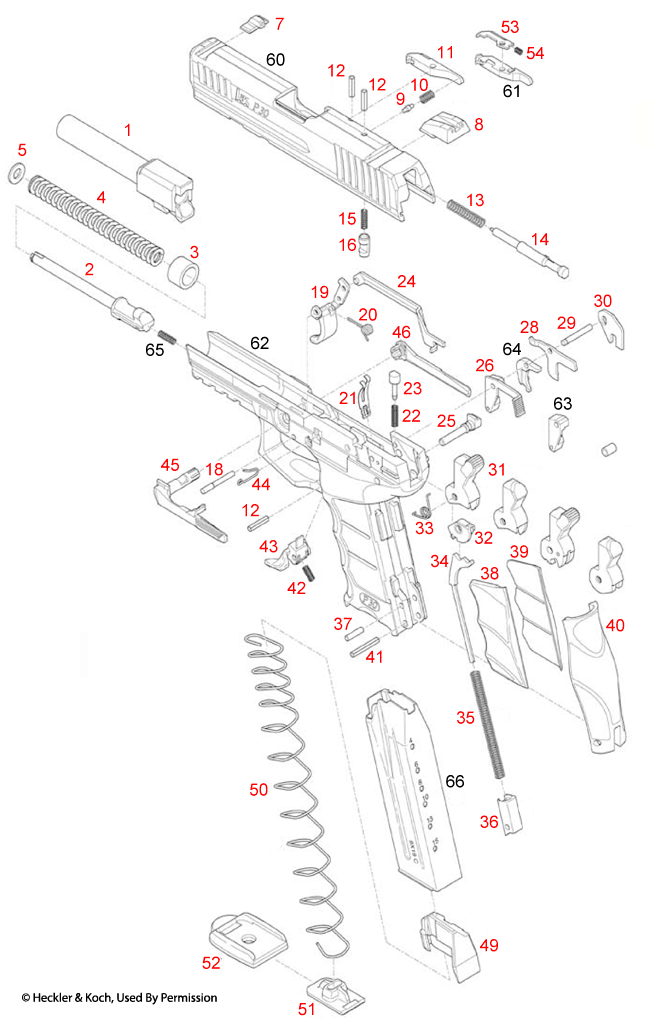 grendel p30 parts diagram