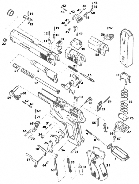 smith and wesson model 18 parts