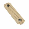 STRIKE INDUSTRIES AR-15 M-LOK CABLE MANAGEMENT RAIL COVERS LONG FDE 2PK