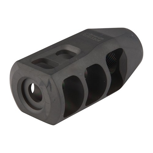 PRECISION ARMAMENT M11 MUZZLE BRAKE 338 CALIBER 5/8-24 SS BLACK ...