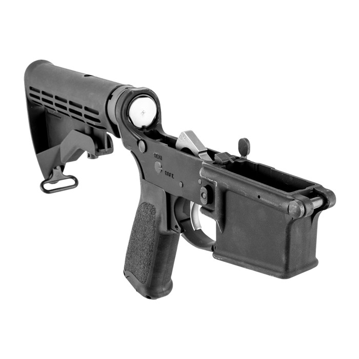 AR-15/M16 RECEIVER W/MILSPEC BRAVO COMPANY COMPLETE LOWER W/ MIL-SPEC ...