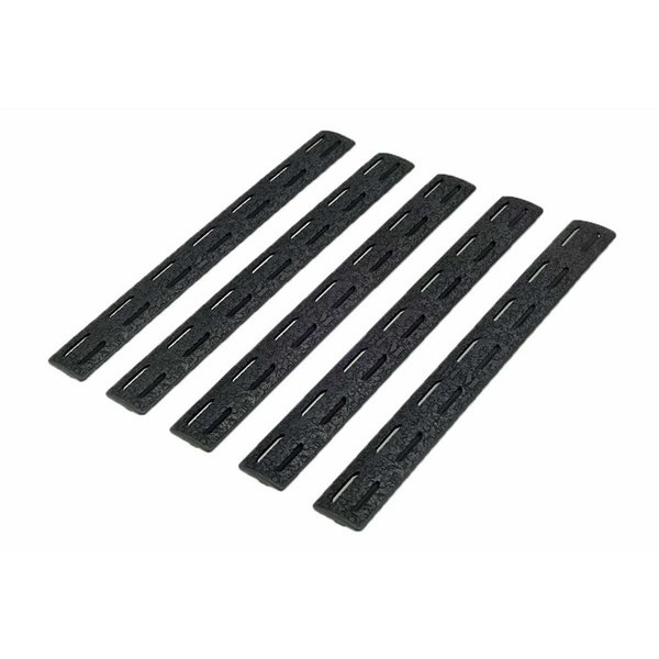 BCMGUNFIGHTER BRAVO COMPANY RAIL PANEL KIT 5-PACK M-LOK POLYMER BLACK 5 ...