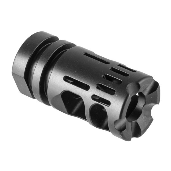 BRAKES VG6 PRECISION AR-15 GAMMA 9MM MUZZLE BRAKE 9MM 1/2-28 BLACK ...