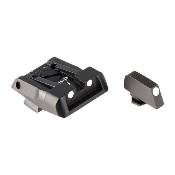 ADJUSTABLE FOR GLOCK® L.P.A. SIGHTS FULLY ADJUSTABEL SIGHT SET, WHITE ...