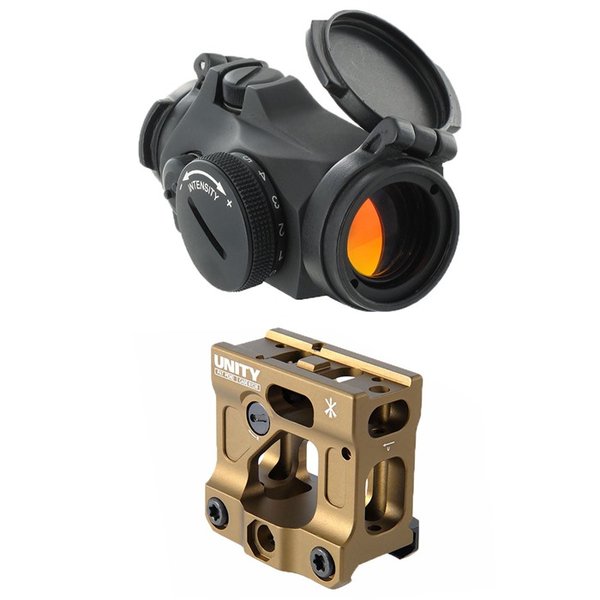 T2 Unity Tactical AIMPOINT T-2 2 MOA WITH FAST MOUNT FDE