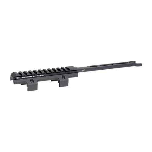 Reptilia RECC-E Rifle Stock - Fits AR Buffer Tube, Black, Includes