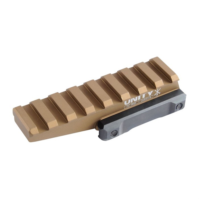 UNITY TACTICAL FAST OPTIC RISER FDE - Brownells UK