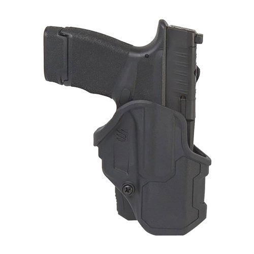 C&G Holsters Universal Single Stack Black Kydex Belt Clip Compatible w/  Glock 10mm/45 Belts 1.75″ Wide – GunStuff