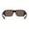 MAGPUL ASCENT GLASSES BLK FRAME BRONZE LENS/BLUE MIRROR POLARIZED