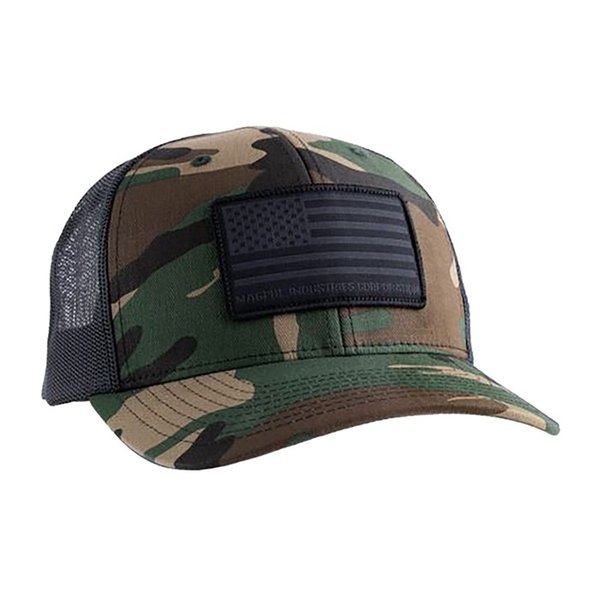 HATS MAGPUL STANDARD PATCH TRUCKER WOODLAND CAMO - Brownells UK