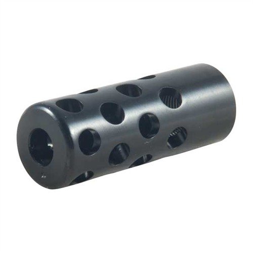 7MM GENTRY CUSTOM QUIET MUZZLE BRAKE 7 MM 1/2-28 STEEL BLUED - Brownells UK