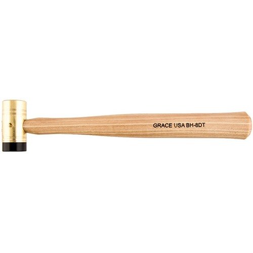 Grace USA 8 oz Long Brass Hammer