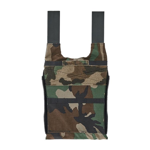 SPIRITUS SYSTEMS LV-119 REAR OVERT PLATE BAG (X-LARGE) - WOODLAND