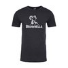 Discover the MENS TRADEMARK T-SHIRT in Charcoal with Brownells logo! Stay stylish and comfy all day. 🛒 Available in sizes XS to 3XL!