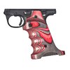 Enhance your shooting with Volquartsen's red laminate grips for Ruger Mark IV 22/45. 🎯 Enjoy a steady hold and stylish design!