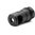 REARDEN MANUFACTURING GROUP LLC SPB MUZZLE BRAKE 0.375 SR25 THREADS SQUARE SHOULDER BLACK